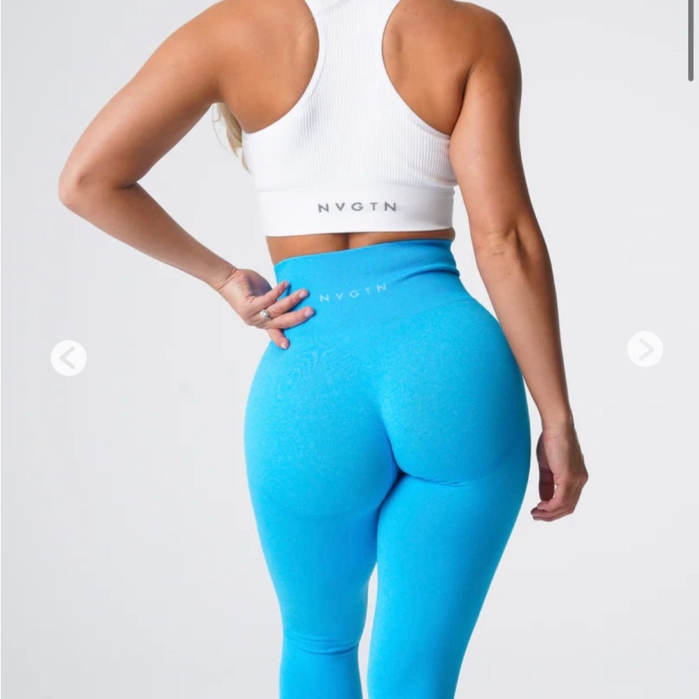 NVGTN Carribean Blue leggings BNWT